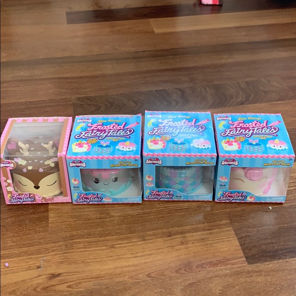 Silly Squishes Bundle four cakes